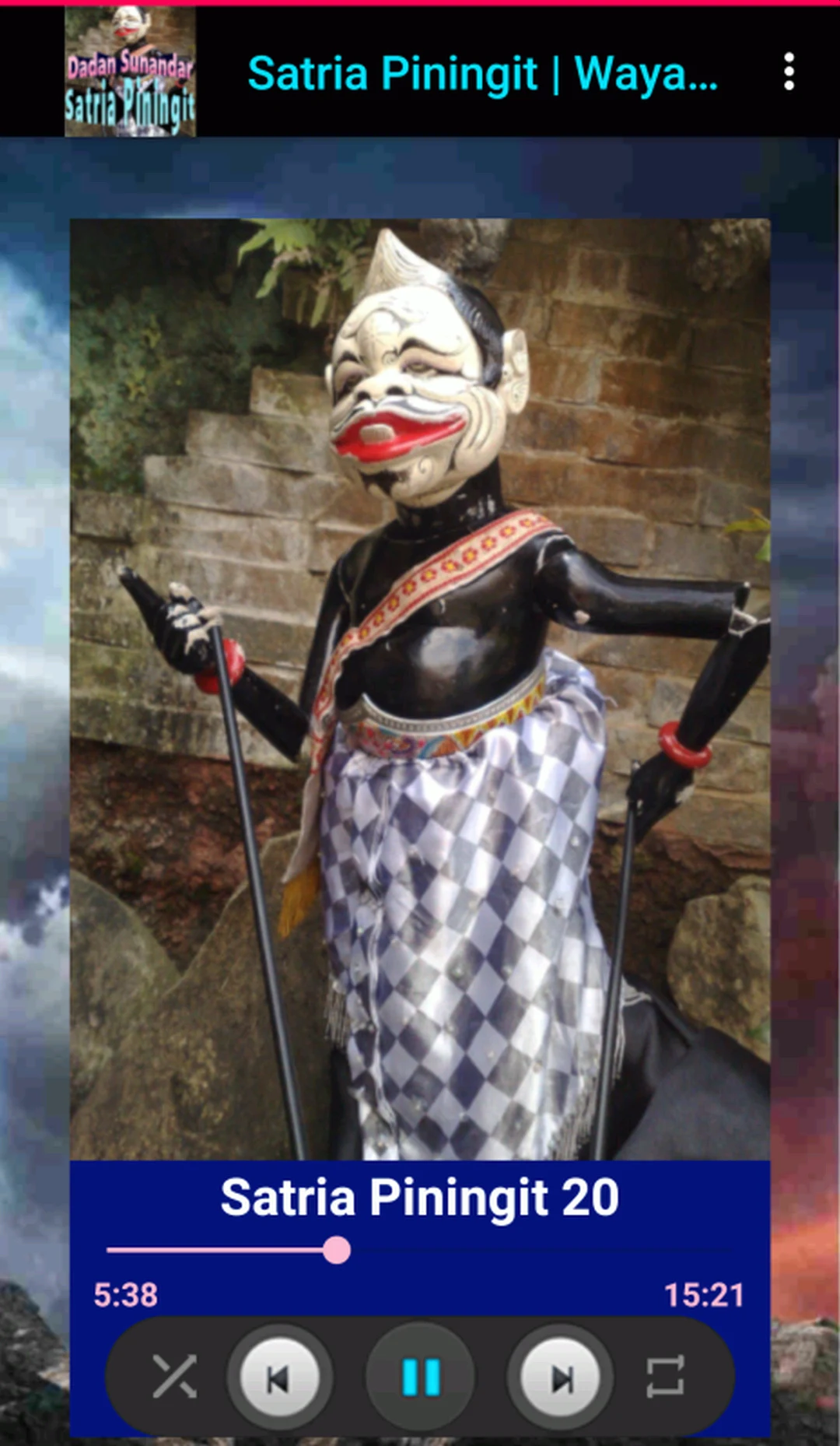 Satria Piningit Wayang Golek screenshot